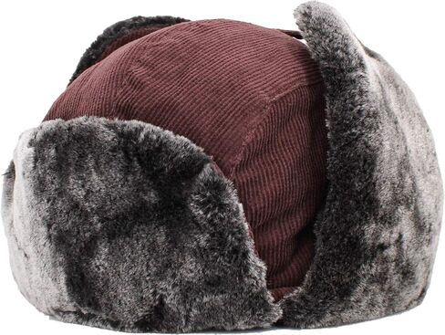 Basic Solid Blank Aviator Trapper hat Trooper Ear Flaps Ushanka Eskimo Russian Warm Winter Cold in Saudi Arabia