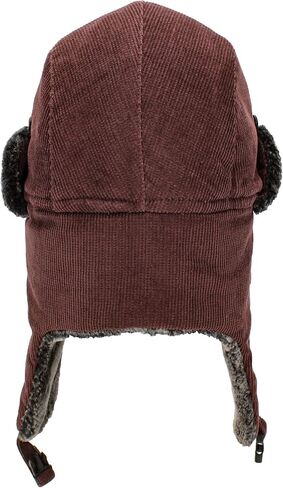 Basic Solid Blank Aviator Trapper hat Trooper Ear Flaps Ushanka Eskimo Russian Warm Winter Cold in Saudi Arabia