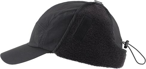 Home Prefer Waterproof Mens Winter Hat Fleece Lined Earflaps Visor Hat Face Cover in Kuwait