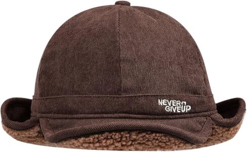 CLAPE Russian Trapper Ushanka Hat Eskimo Warm Pilot Cap Hats Earflaps Baseball Cap Visor Dad Hat for Outdoor Skiing in Saudi Arabia