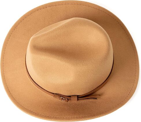 HUDANHUWEI Western Cowboy Hat Wide Brim Outdoor Fedora Hat in Kuwait
