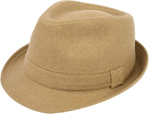 Men's Classic Manhattan Structured Trilby Fedora Hat for Women in Kuwait