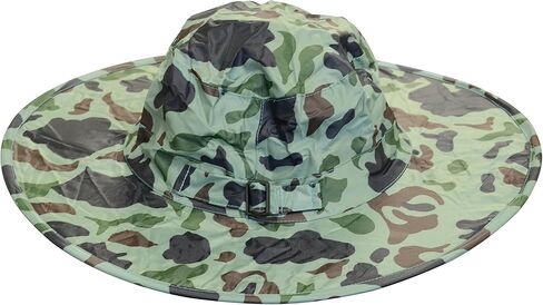 Twist-and-Fold Rain Hat, Unisex, 15 inch Diameter Brim in Saudi Arabia