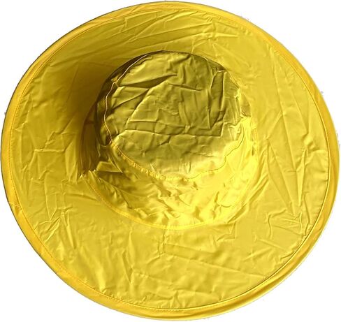 Twist-and-Fold Rain Hat, Unisex, 15 inch Diameter Brim in Saudi Arabia