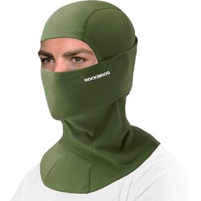 ROCKBROS Cold Weather Balaclava Ski Mask for Men Windproof Thermal Winter Scarf Mask Women Neck Warmer Hood for Cycling