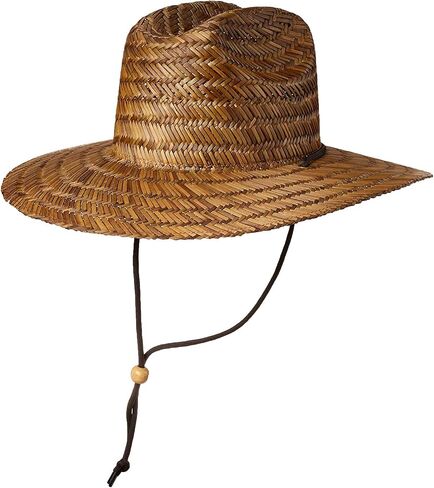 Men’s Classic Straw Sun Beach Hat - Wide Brim in Saudi Arabia