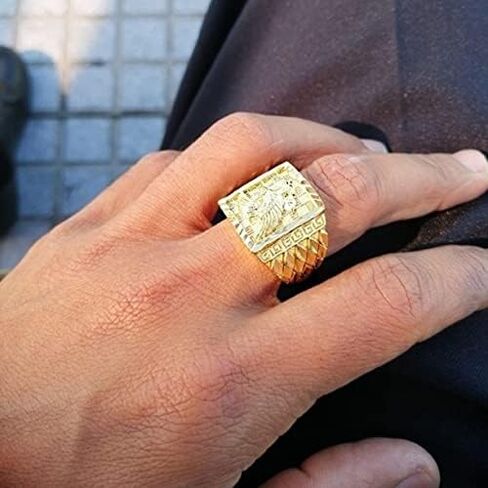 Eagle Ring, Hawk Ring for Men, American Bald Eagle Ring Norse Viking Eagle Ring Eagle Jewelry, Celtic Eagle Ring Hip Hop Flying Eagle Band Ring Punk Eagle Animal Ring for Boys in Saudi Arabia