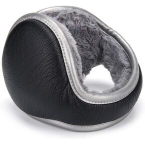 LCXSHYE Ear Warmers Winter Foldable Fleece Warm Outdoor Earmuffs Unisex Adjustable Ear Muffs for Men Women