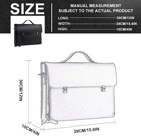 Leathario Leather Briefcase for Men Leather Laptop Bag Shoulder Messenger Bag Business Work Bag in Saudi Arabia