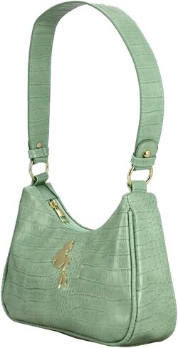 The Little Mermaid Croco Handbag with Ariel Metal Badge in Kuwait