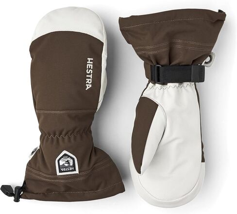 Hestra Army Leather Heli Ski Mitt - Classic Snow Mitten Glove for Skiing, Snowboarding and Mountaineering in Kuwait