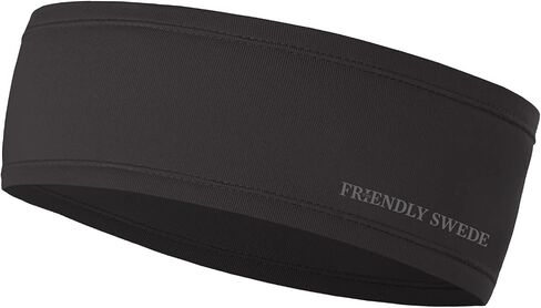 The Friendly Swede Ear Warmer Headband for Women and Men, Ear Warmers for Women, Outdoors / Cycling / Hiking / Running Headband for Women, Ear Covers, Ear Warmers for Men, Liner Under Helmets (2-Pack) in Saudi Arabia