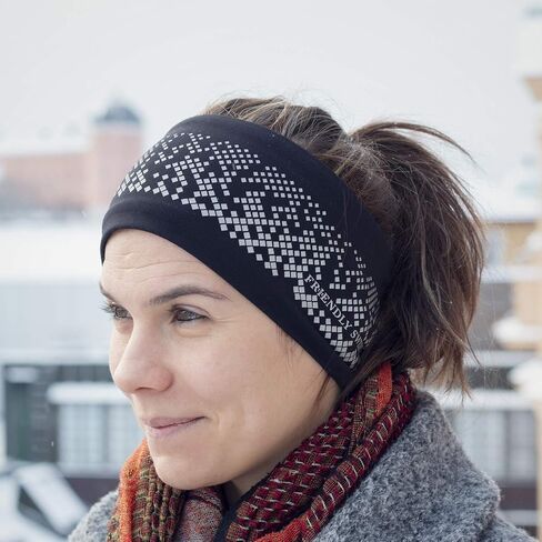 The Friendly Swede Ear Warmer Headband for Women and Men, Ear Warmers for Women, Outdoors / Cycling / Hiking / Running Headband for Women, Ear Covers, Ear Warmers for Men, Liner Under Helmets (2-Pack) in Saudi Arabia