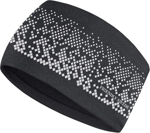 The Friendly Swede Ear Warmer Headband for Women and Men, Ear Warmers for Women, Outdoors / Cycling / Hiking / Running Headband for Women, Ear Covers, Ear Warmers for Men, Liner Under Helmets (2-Pack) in Saudi Arabia