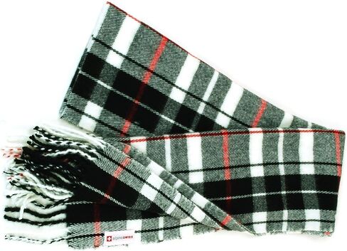 Alpine Swiss Mens Plaid Scarf Softer Than Cashmere Scarves Winter Shawl in Saudi Arabia