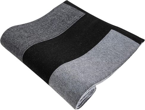 Lallier Men's Merino Wool Scarf, Long Winter Neckwear with Gift Box in Kuwait