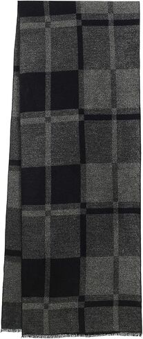 Mens Winter Warm Cashmere Scarf Plaid Tassel Scarf for Men Soft Long Cotton Scarves in Saudi Arabia