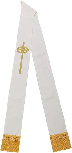 BLESSUME Pastor Wedding Embroidery Stole in Saudi Arabia