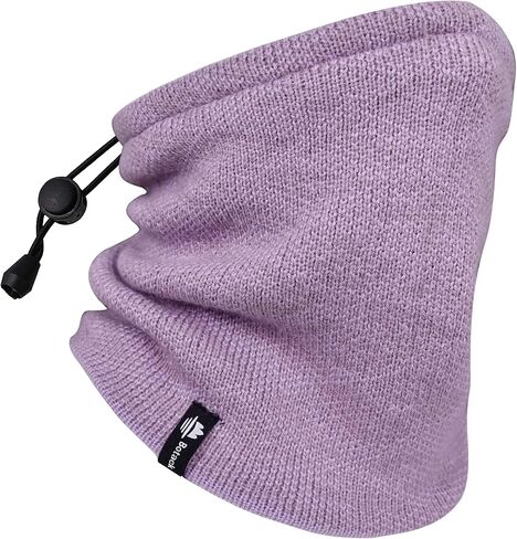 Botack Neck Warmer Gaiter, Thick Fleece Winter Warm Face Mask Scarf for Men Women Skiing Cycling in Kuwait