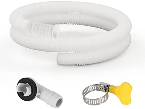 HOXHA Air Conditioner Drain Hose Kit Plastic Tubing for AC Condensate Flexible Durable Drain Hose for Mini Split AC Portable AC Washer Dishwasher Faucet, 5 Ft in Saudi Arabia