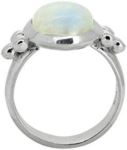 مجوهرات YoTreasure Rainbow Moonstone 925 من الفضة الاسترليني in Saudi Arabia