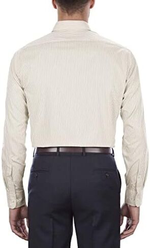 Van Heusen Men's Dress Shirt Regular Fit Pinpoint Stripe in Saudi Arabia