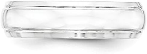 Solid 925 Sterling Silver 6mm Unique Wedding Band Ring in Saudi Arabia