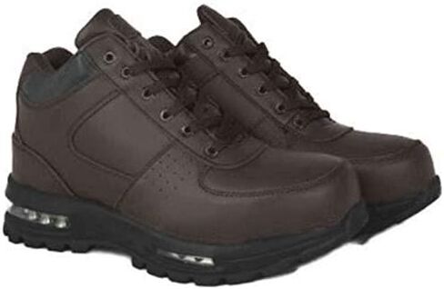 LABO Men's Black Hiking Leather Boot Air Heel #5712 in Kuwait