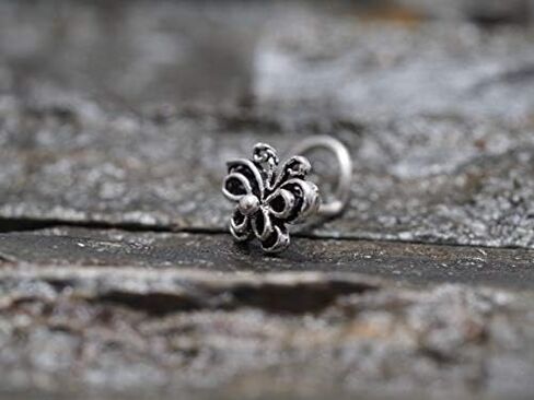 Butterfly Nose Stud, 925 Sterling Silver Nose Screw, Tiny Nose Stud, Nose Jewelry,Nostril Jewelry, Minimalist, Animal Jewelry in Saudi Arabia