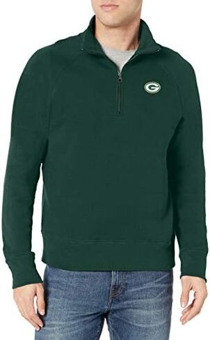 بلوفر OTS NFL للرجال مصنوع من الصوف بسحاب 1/4 in Kuwait