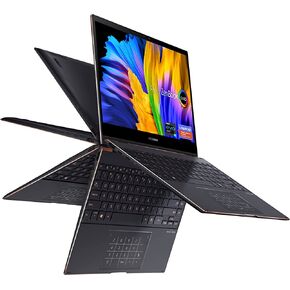 كمبيوتر محمول ASUS ZenBook Flip S13 OLED فائق النحافة، شاشة 13.3 4K Touch، وحدة المعالجة المركزية Intel Evo Platform Core i7-1165G7، ذاكرة الوصول العشوائي 16 جيجابايت، 1 تيرابايت SSD، Thunderbolt4، TPM، Windows10Pro، إلغاء الضوضاء AI، Jade Black، UX371EA- in Kuwait