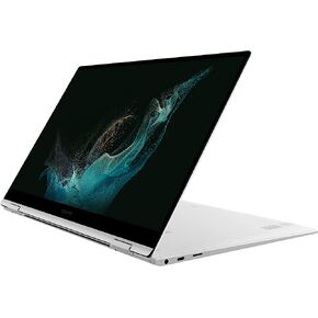 SAMSUNG Galaxy Book2 Pro 360 2-in-1 Laptop Computer/Windows 11 Pro/15.6" FHD AMOLED Touchscreen / 16GB|512GB/ 12th Gen Intel® Core i7-1260P Processor, S-Pen, 2022 Model, NP954QED-KJ2US, Silver in Kuwait