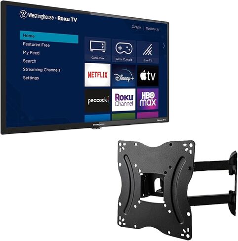Westinghouse 32-Inch 720p LED HD Smart TV 60Hz Refresh Rate Compatible with Alexa & Google Assistant + Free Wall Mount (No Stands) WR32HX2210 (Renewed) in Saudi Arabia