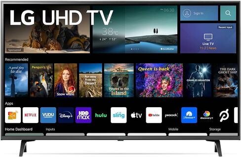 LG 43 Inch Class UQ7070 ZUD series LED 4K UHD Smart webOS 22 TV in Saudi Arabia