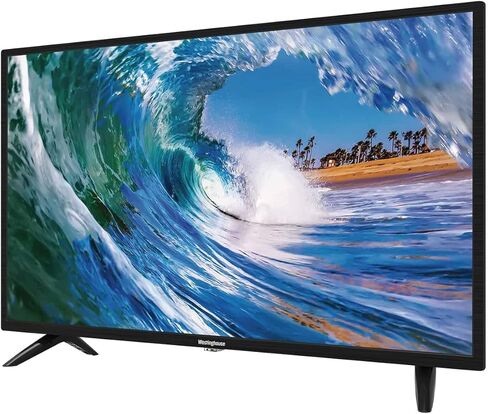 تلفزيون Westinghouse 32 بوصة 720 بكسل LED HD مع نسبة عرض إلى ارتفاع HDMI USB VGA 16:9 معدل تحديث شريحة V مدمج 60 هرتز WD32HX1201 (متجدد) in Kuwait