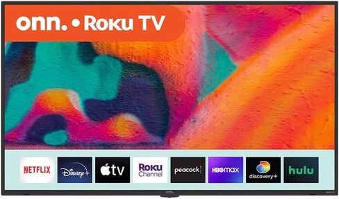 تلفزيون ONN 43 بوصة فئة FHD 1080p LED ذكي تلفزيون متوافق مع Netflix وDisney+ وHBO Max وPrime Video + حامل حائط مجاني (بدون حامل) 100069992 (متجدد) in Kuwait