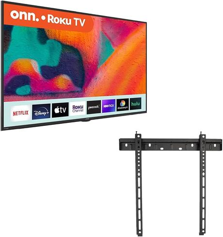 تلفزيون ONN 43 بوصة فئة FHD 1080p LED ذكي تلفزيون متوافق مع Netflix وDisney+ وHBO Max وPrime Video + حامل حائط مجاني (بدون حامل) 100069992 (متجدد) in Kuwait