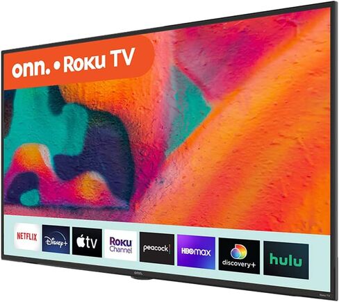 تلفزيون ONN 43 بوصة فئة FHD 1080p LED ذكي تلفزيون متوافق مع Netflix وDisney+ وHBO Max وPrime Video + حامل حائط مجاني (بدون حامل) 100069992 (متجدد) in Kuwait
