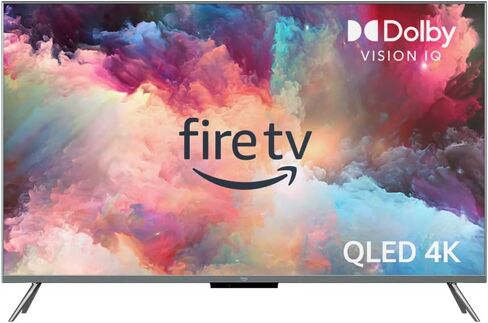 Amazon Fire TV 50" Omni QLED Series 4K UHD smart TV, Dolby Vision IQ, Fire TV Ambient Experience, local dimming, hands-free with Alexa in Kuwait