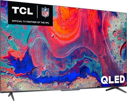 TCL 50" Class 5-Series 4K QLED Dolby Vision HDR Smart Google TV - 50S546, 2022 Model & TCL Alto 6 2.0 Channel Home Theater Sound Bar with Bluetooth – TS6100, 120W, 31.5-inch, Black (TS6100-NA) in Saudi Arabia
