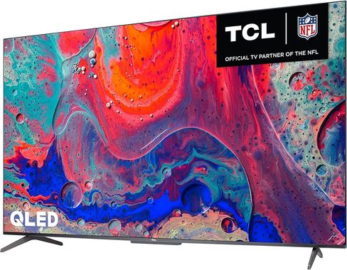 TCL 50" Class 5-Series 4K QLED Dolby Vision HDR Smart Google TV - 50S546, 2022 Model & TCL Alto 6 2.0 Channel Home Theater Sound Bar with Bluetooth – TS6100, 120W, 31.5-inch, Black (TS6100-NA) in Saudi Arabia