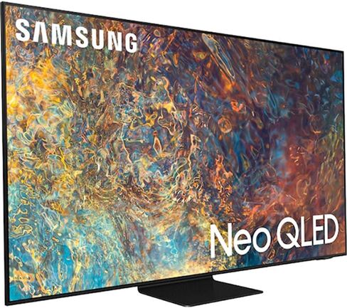 سامسونج QN98QN90AAFXZA 98 بوصة Neo QLED HDR 4K UHD حزمة تلفزيون ذكي (متجدد) مع حزمة حماية محسنة CPS لمدة عامين in Saudi Arabia