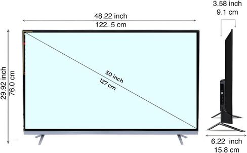 MBC Smart LED TV | 50 INCH OLED | 4K LED Smart Android TV | Model No. M50216VS11 in Kuwait