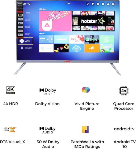 MBC Smart LED TV | 50 INCH OLED | 4K LED Smart Android TV | Model No. M50216VS11 in Kuwait