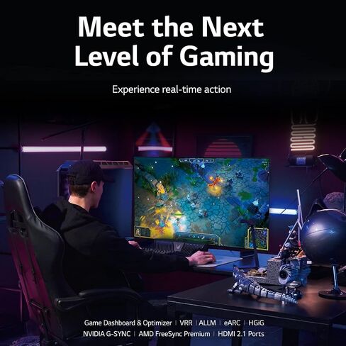 LG 83-Inch Class OLED evo Gallery Edition G2 Series Alexa Built-in 4K Smart TV, 120Hz Refresh Rate, AI-Powered, Dolby Vision IQ and Dolby Atmos, WiSA Ready, Cloud Gaming (OLED83G2PUA, 2022) (Renewed) in Kuwait