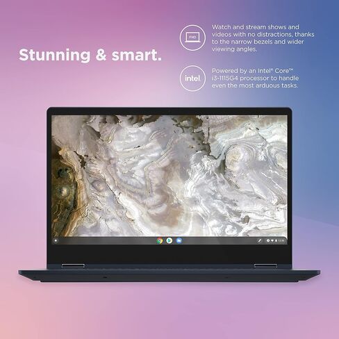 Lenovo - 2022 - IdeaPad Flex 5i - 2-in-1 Chromebook Laptop Computer - Intel Core i3-1115G4 - 13.3" FHD Touch Display - 8GB Memory - 128GB Storage - Chrome OS in Saudi Arabia