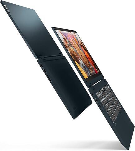 Lenovo Ideapad Flex 5-2022 - دفتر يومي - كمبيوتر محمول 2 في 1 - شاشة لمس عالية الدقة Windows 11 - 14 بوصة - ذاكرة 4 جيجابايت - تخزين 128 جيجابايت - AMD Ryzen 3 - Abyss Blue in Kuwait