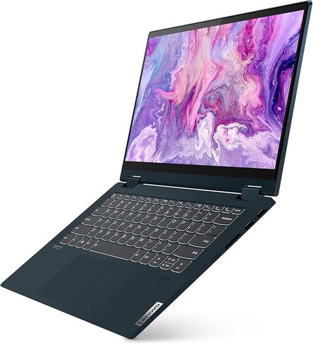 Lenovo Ideapad Flex 5-2022 - دفتر يومي - كمبيوتر محمول 2 في 1 - شاشة لمس عالية الدقة Windows 11 - 14 بوصة - ذاكرة 4 جيجابايت - تخزين 128 جيجابايت - AMD Ryzen 3 - Abyss Blue in Kuwait