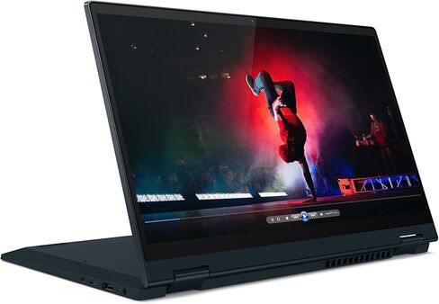 Lenovo Ideapad Flex 5-2022 - دفتر يومي - كمبيوتر محمول 2 في 1 - شاشة لمس عالية الدقة Windows 11 - 14 بوصة - ذاكرة 4 جيجابايت - تخزين 128 جيجابايت - AMD Ryzen 3 - Abyss Blue in Kuwait