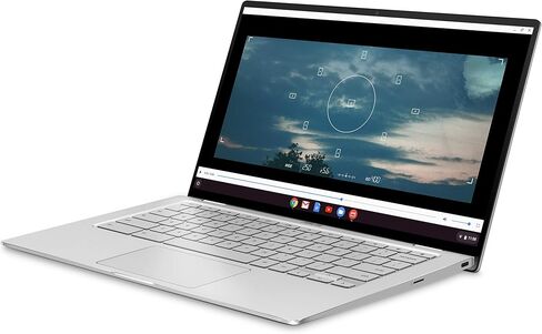 اسس لابتوب كروم بوك فليب C434 2 في 1 بشاشة لمس نانو ايدج 14 انش FHD رباعية الاتجاهات ومعالج انتل كور M3-8100Y وذاكرة RAM 8GB وذاكرة eMMC 64GB وكيبورد باضاءة خلفية ونظام تشغيل كروم C434TA-DS384T فضي in Saudi Arabia
